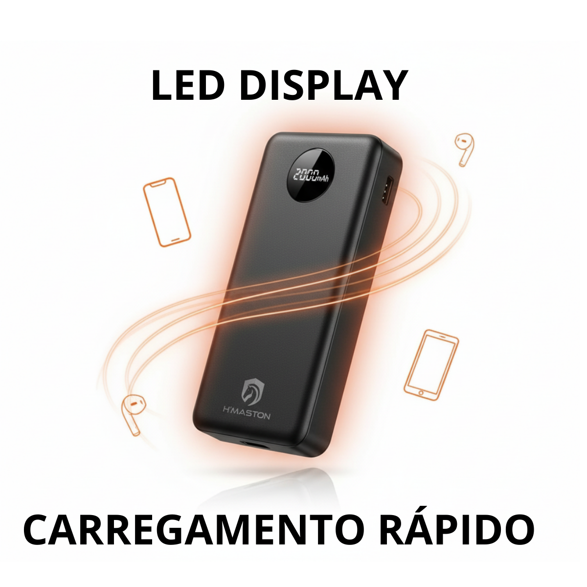 HMaston YD28 Carregador Portátil Alta Capacidade