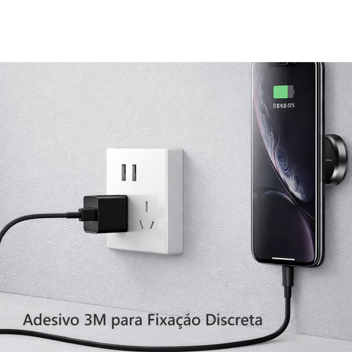 Suporte Magnético Celular Imã Veicular Hmaston Metal Carro