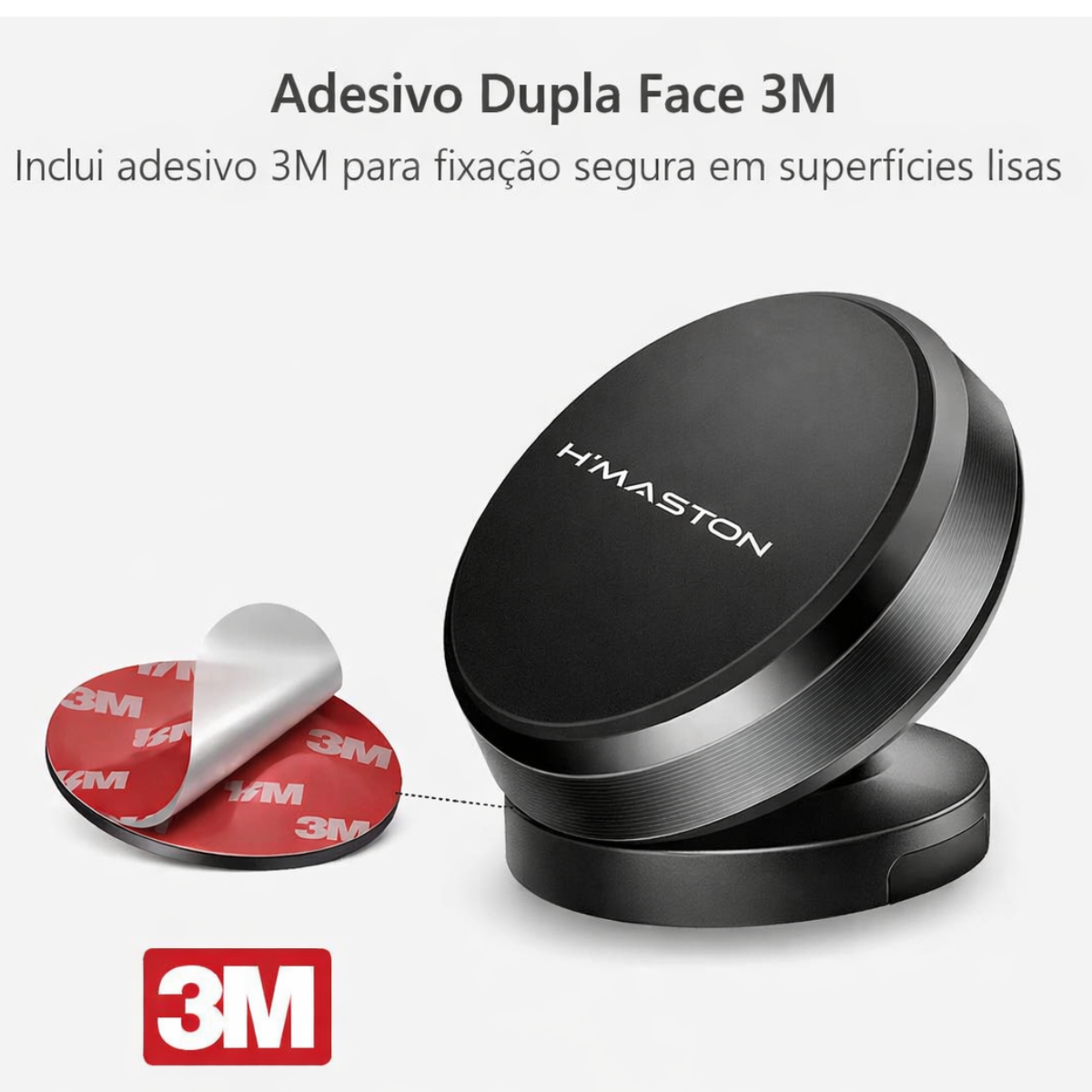 Suporte Magnético Celular Imã Veicular Hmaston Metal Carro