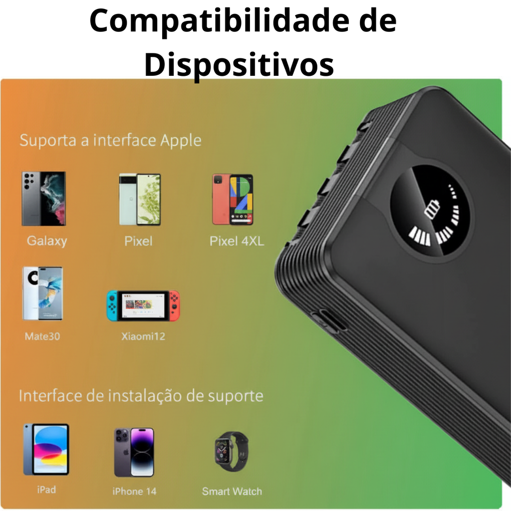 HMaston YD28 Carregador Portátil Alta Capacidade