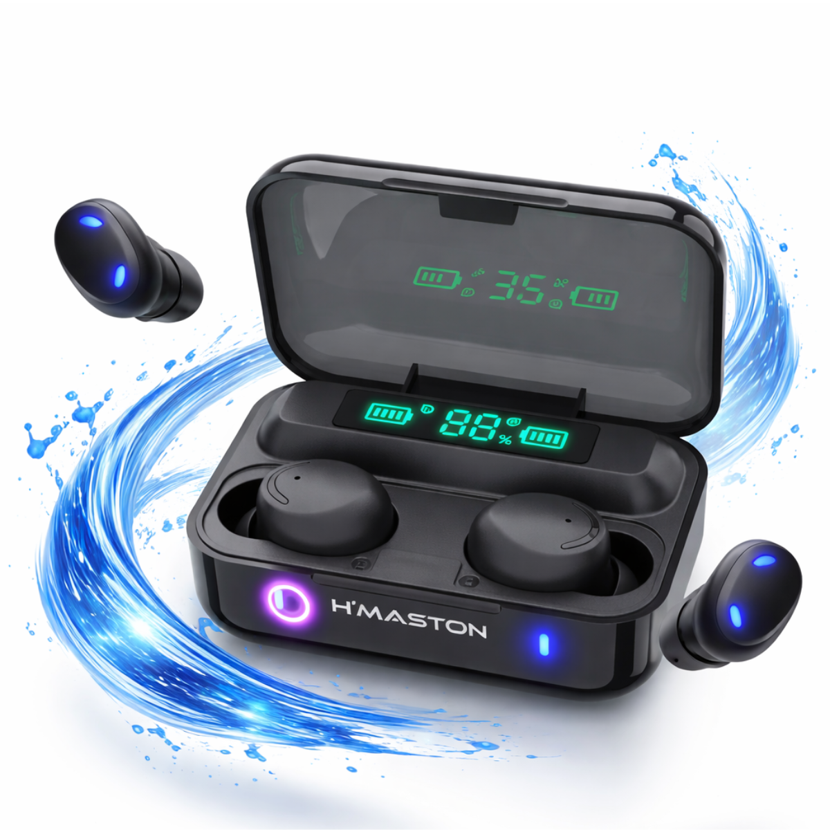 HMaston F926 Fone de Ouvido Bluetooth sem fio TWS Estéreo