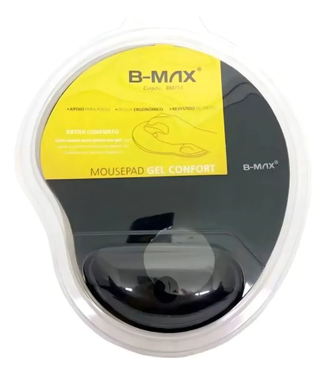 Mouse Pad B-Max Bm751 Com Apoio Em Gel Confort
