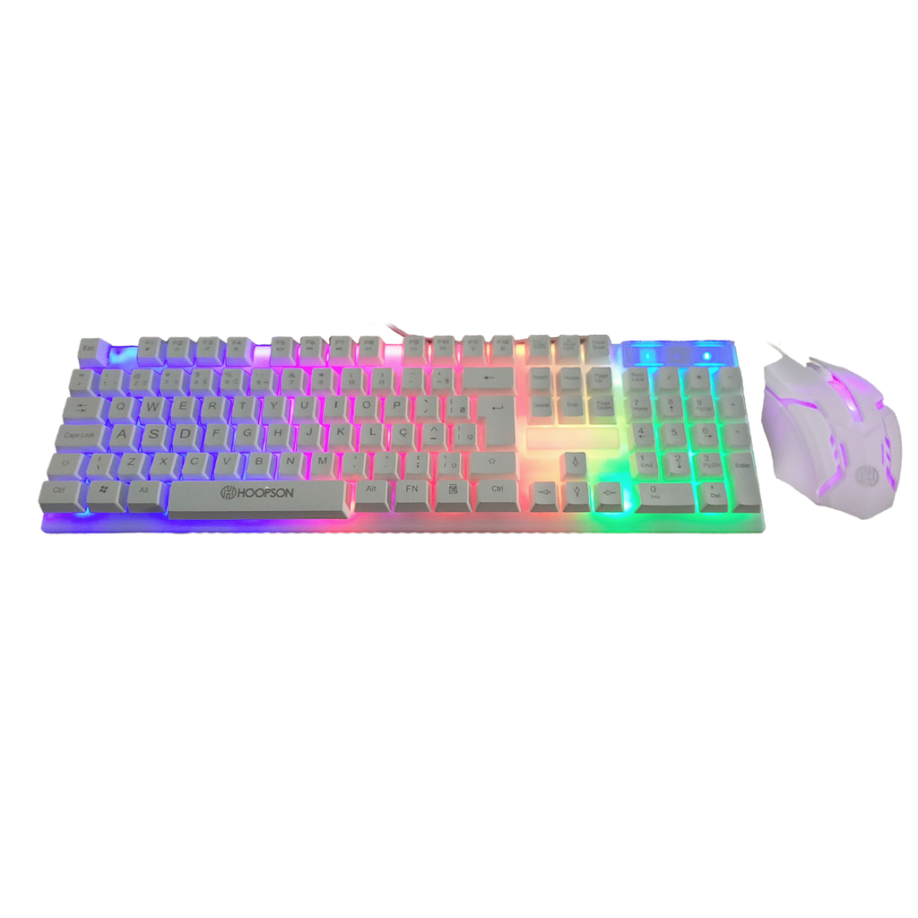 Kit Gamer Hoopson TPC-096KB  Teclado + Mouse com LED RGB