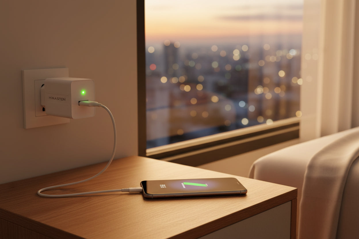 HMaston Y37-4 Carregador USB Portátil e Eficiente