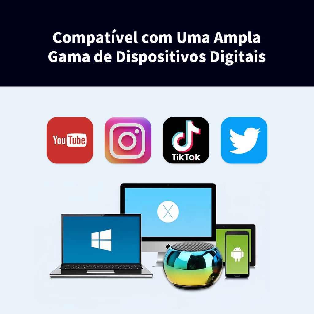 HMaston M003 Caixa de Som Portátil Bluetooth 20W