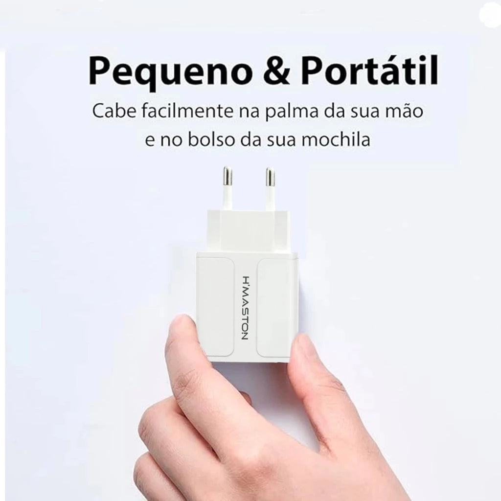 HMaston Y37-4 Carregador USB Portátil e Eficiente