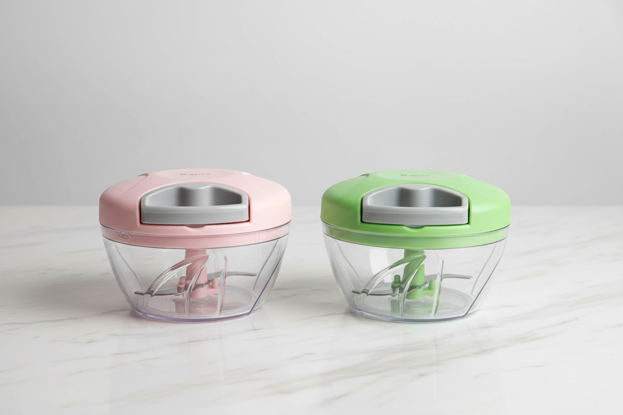 Comparação rosa e verde