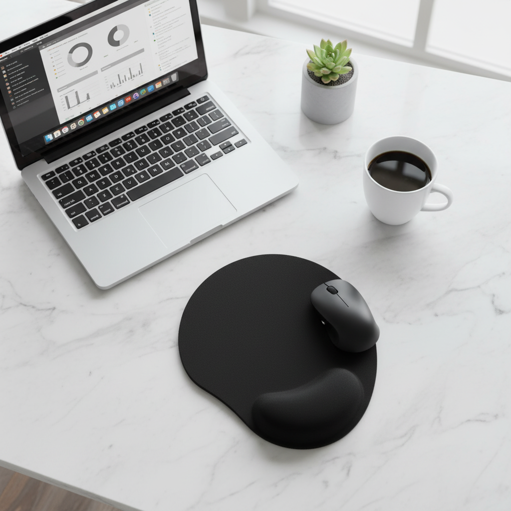 Mouse Pad Flat Lay Minimalista