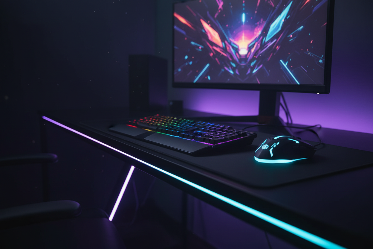 Setup Gamer Kit Preto