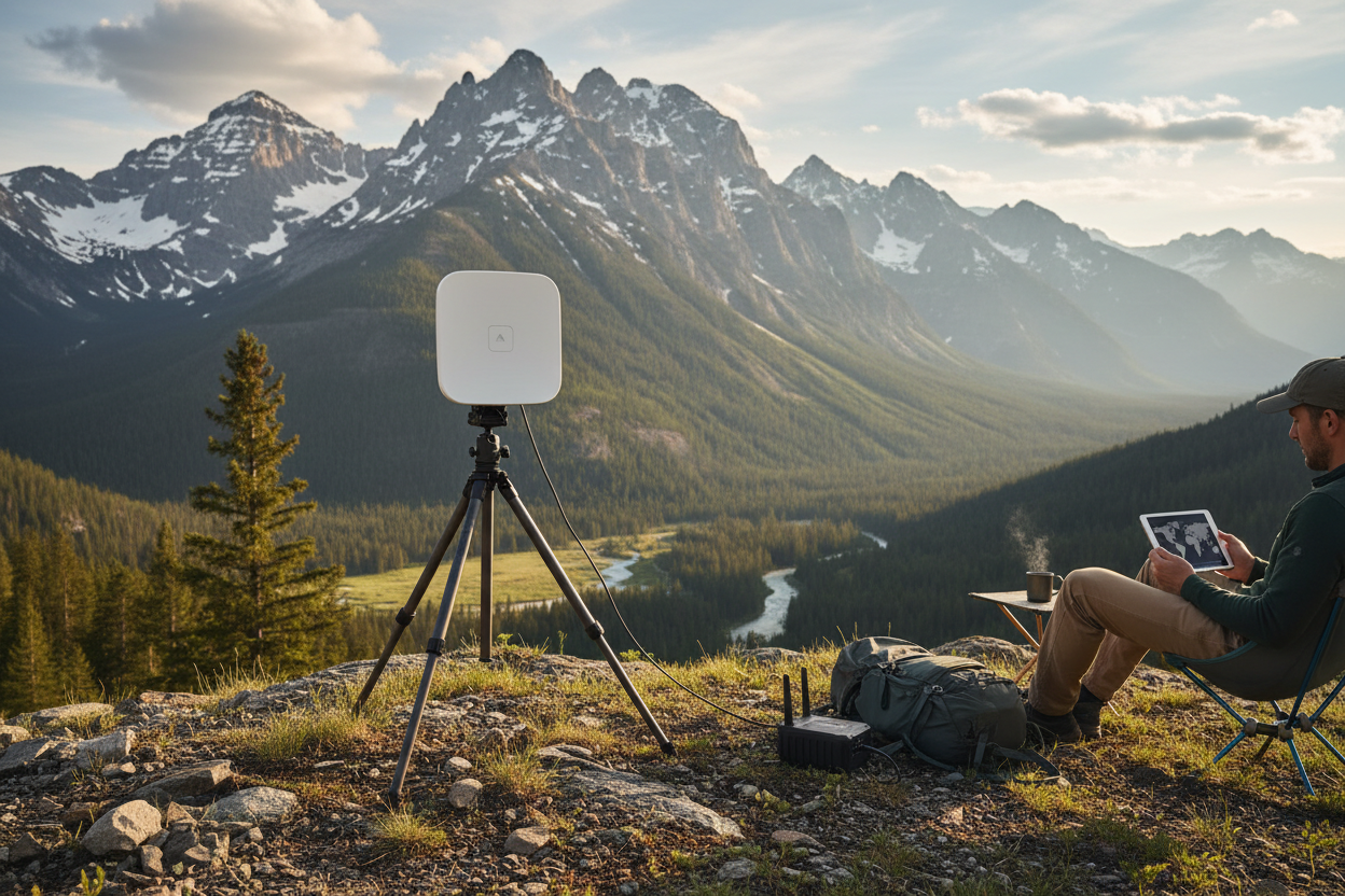 Starlink Mini - Uso Outdoor